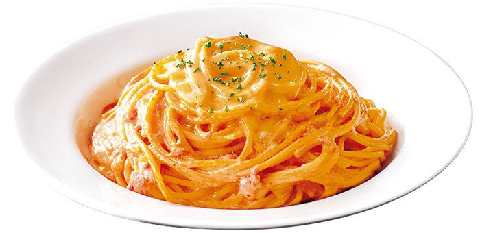 モッツァレラチーズのトマトクリームソース