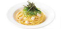 九条ねぎと小柱の和風ペペロンチーノ